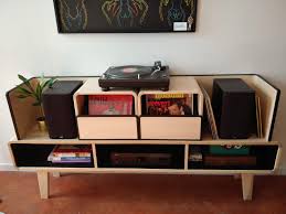 Meuble Platine Vinyle De La Boutique Blackwooddesignfr Sur Etsy Meuble Dj Rangement Vinyle Meuble