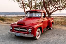 Image result for Radiant Red 1955 Truck