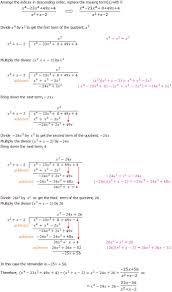 To download/print, click on the button bar on the bottom of the worksheet. Algebraic Long Division An Introduction Dividing Polynominals