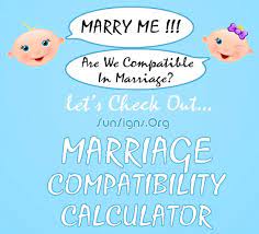 Marriage Compatibility Test Calculator - Sunsigns.org