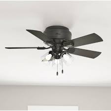 Hunter Flush Mount Ceiling Fan Wayfair