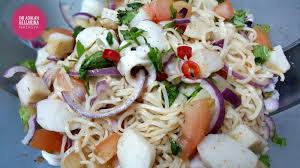 150+ malaysian recipes with color photos. Resepi Kerabu Maggi Siam Ini Adalah Bellarina Natasya