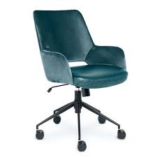 Cooper Mid Century Leather Swivel Office Chair Swivel Office Chair Office Chair Furniture