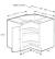 Corner Base Cabinet Options
