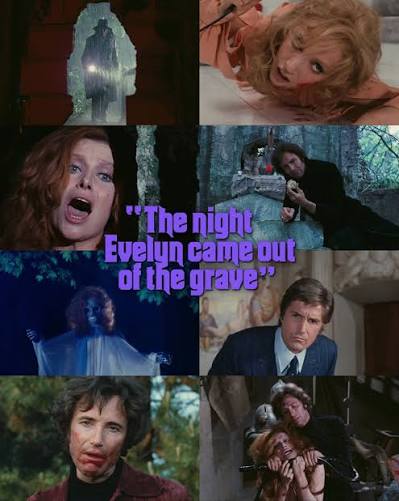 The Night Evelyn Came Out of the Grave 1972 Gothic Horror Film
