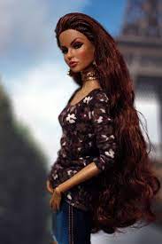 5 out of 5 stars. Lovely Long Hair Brunette Beautiful Barbie Dolls Barbie Hair Fashion Royalty Dolls