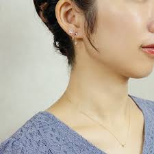 10K 925 Sterling Silver Pink Shell Cherry Blossoms