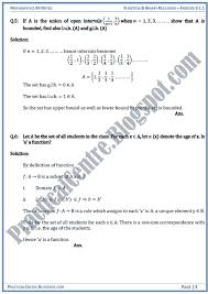 Exercise 1 1 Solved Questions Answers Function And Binary Relations Mathematics Xii Binary Relation This Or That Questions Mathematics