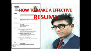 How To Make A Effective Resume For My Airlines Interview Resume Or Cv For Fresher Youtube