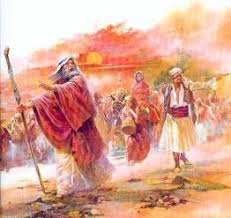 Risultati immagini per immagini di abramo verso la terra di canaan