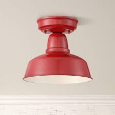 Front doors, interior jammed doors, oversized products (wider than 4ft and taller than 7ft) & custom orders have shipping costs which are calculated at checkout. Urban Barn Farmhouse Industrial Outdoor Ceiling Light Hanging Fixture Red Metal 10 1 4 For Exterior House Porch Patio Outside Deck Garage Front Door Garden Home Roof Gazebo John Timberland Amazon Com