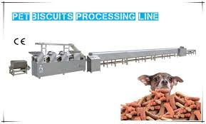 Pet Biscuit Processing Line Pet Treats Machine Dog Bone