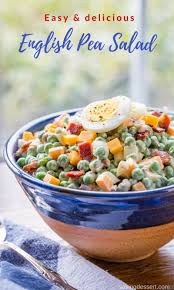 Can water chestnuts pour into greased casserole. Easy English Pea Salad Saving Room For Dessert