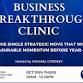 Business Breakthrough Clinic - Get Unstuck event image