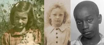 On March 22, 1944, Betty June Binnicker and Mary Emma Thames went missing.  They had been gathering wildflowers near the railroad tracks when George  Stinney spotted them and attacked, beating 11-year-old Betty