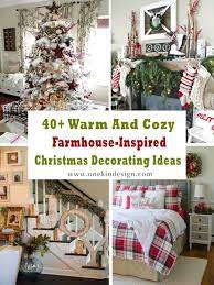 Check spelling or type a new query. 40 Warm And Cozy Farmhouse Inspired Christmas Decorating Ideas