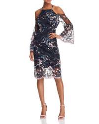 Nanette Nanette Lepore Cold Shoulder Embroidered Sheath Dress Women Bloomingdale S Dresses Sheath Dress Womens Dresses