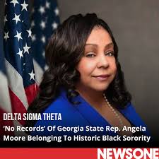 The Delta Sigma Theta Sorority, Inc. said that Georgia State Rep. Angela  Moore has been misrepresenting herself as a member. https://bit.ly/44QbTyF