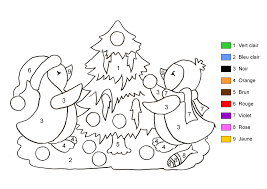 Coloriage Magique Noel Maternelle Colorier Enfants Christmas Coloring Pages Coloring Pages Christmas Colors