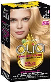 Quick hair color update on garnier olia in medium blonde 8.0. Garnier Olia Ammonia Free Hair Color 9 3 Light Golden Blonde 1 Ea Pack Of 4 Walmart Com Walmart Com