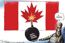 Image result for Canadian TERROR CARTOON