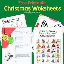 Use these christmas worksheets, christmas activities, and christmas resources in the classroom!. Free Printable Christmas Worksheets For Kids