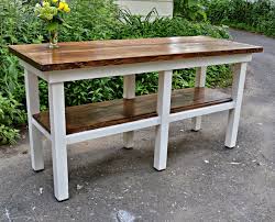 Heir And Space An Antique Work Bench Turned Kitchen Island Kitchen Work Tables Antique Kitchen Table Corner Dining Table