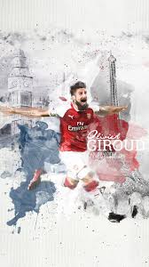 Fredrik on twitter olivier giroud mobile wallpaper and icon. Wallpaper And Covers Of Arsenal S Newest Centurion Oliver Giroud