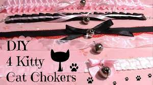 Pretty Kitty Chokers Diy Choker Pastel Goth Diy Cat Diy