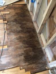 If there is no towel, then grab some paper and soak up the urine. Advice Please Dog Urine Smell And Hardwood Floor Dilemma