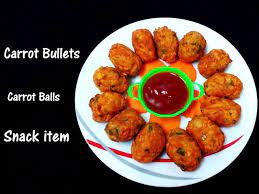 Get the recipe from the scrumptious pumpkin. Carrot Bullets Healthy Snack Recipe Carrot Balls Carrot Fritters Carrot Snack Item Youtube