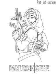 Rainbow Six Siege Coloring Pages Rainbow Pages Rainbow