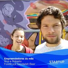 Este mês a Foodtruck Sandwish Beer apresenta o seu negócio e explica-lhe  como a Startup Lourinhã foi benéfica para o mesmo!, Ficamos muito contentes  que a Ana e o Roberto tenham confiado em nós., ...