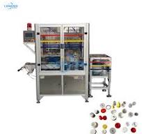 Full Automated Plastic Sport Water Bottle Cap Press Machine Spring Dropper  Cap Assembly Assemble Machine
