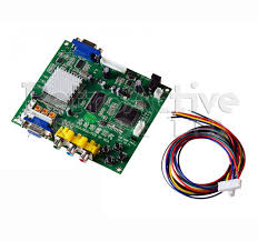 The other approach would be to rip off the circuitfrom the 1084sd schematic. Cga Rgb To Vga Converter Board Retro Active Arcade