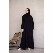 Malina maxy dress ceruty banyak warna cantik dress turkey model tangan kembung/puff. Gamis Hitam Harga Terbaik Fashion Muslim Agustus 2021 Shopee Indonesia