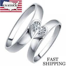 Usa Stock Heart Silver Color Couple Commitment Ring Wedding Rings For Men And Women Costume Jewelry Rings Marriage Uloveido J207 Wedding Rings Ring Forwedding Rings For Men Aliexpress You'll receive email and feed alerts when new items arrive. us 5 19 25 off usa stock heart silver color couple commitment ring wedding rings for men and women costume jewelry rings marriage uloveido