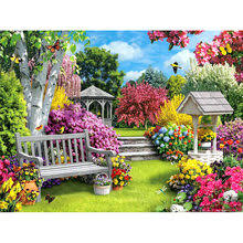 Background pemandangan taman bunga 3 background check all sumber : Full Round Diamond Painting Landscape Garden 5d Diamond Painting Flower Square Rhinestones Embroidery Cross Stitch Home Decor Diamond Painting Cross Stitch Aliexpress