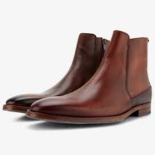 Chelsea boot calf leather cognac € 249,95 3 colours. Cognac Leather Men S Chelsea Boot 10905 00 Floris Van Bommel