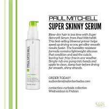 I love that this product comes in a larger size as well as a. Try Our Best Selling Super Skinny Serum By Paul Mitchell This Orange Apple Bergamot Scented Product Is Ideal For Fri Suds Barbados