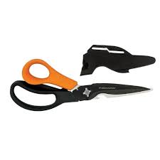 To spruce up pruning shears, place them on a flat surface and slide the honing stone across the blade until you reach your desired level of sharpness. Fiskars 4 5 In Steel Blades Ultimate Garden Shears 356922 The Home Depot