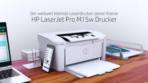 I afraid the hp laserjet pro m12w printer is not compatible with ios, mobile printing is only supported on android or google chrome. Hp Laserjet Pro M15w Drucker Laserdrucker Kaufen Otto