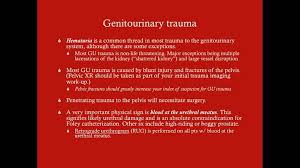 Image result for Genitourinary Trauma