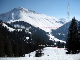 Dent de lys from mapcarta, the free map. Les Paccots Boucle Sous La Dent De Lys