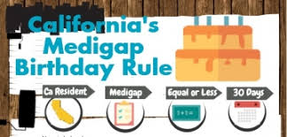 How Does Californias Medigap Birthday Rule Work Senior65