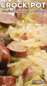 I grew up in detroit eating real polska kielbasa from the kowalski plant in hamtramck. Crock Pot Smoked Sausage Cabbage Low Carb Recipes That Crock