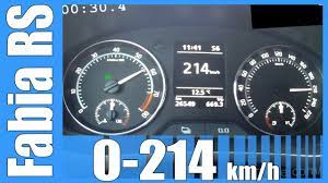 It is the successor of the škoda felicia, which was discontinued in 2001. Skoda Fabia Rs Combi 1 4 Tsi 180 Hp 0 214 Km H Dsg Nice Acceleration Test Autobahn Beschleunigung Youtube