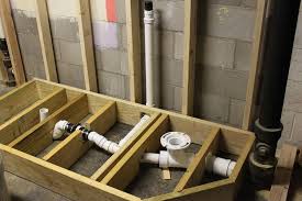 Final Floor Plumbing Fireside Dreamers Basement Bathroom Design Bathroom Plumbing Basement Toilet