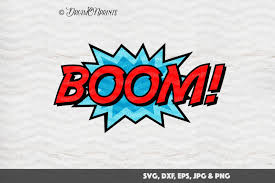 Download Free Superhero Svg Boom Crafter File PSD Mockup Templates