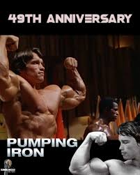 Pumping Iron, The documentary that inspired a generation to lift turns 49  years old today. , Released in the US on the 18th of January 1977. ,  "You're the king Arnold, and you're going to stay the ...